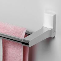 Товар: Полотенцедержатель WasserKRAFT Leine K-5040W двойной Хром - фото 2 Полотенцедержатель WasserKRAFT Leine K-5040W двойной Хром — фото 2, Полотенцедержатели