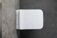 Унитаз биде Allen Brau Liberty 2 4.33009.20 подвесной Белый без сиденья — фото 40, Подвесные унитазы