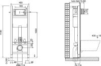 Комплект унитаза Jacob Delafon Modern Life E21774RU-00 с сиденьем Микролифт — фото 17, Комплекты унитаз + инсталляция