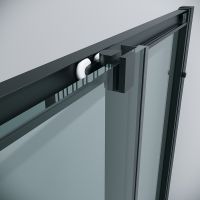 Товар: Душевой уголок Grossman Cosmo 80х80 300.K33.02.8080.21.00 профиль Черный матовый стекло прозрачное - фото 9 Душевой уголок Grossman Cosmo 80х80 300.K33.02.8080.21.00 профиль Черный матовый стекло прозрачное — фото 9, Душевые уголки