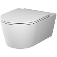Унитаз AM.PM Func FlashClean C8F1701MWSC подвесной Белый матовый с сиденьем Микролифт — фото 1, Унитазы