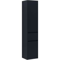 Шкаф пенал Aquanet Бруклин 35 310138 подвесной Антрацит матовый — фото 1, Пеналы для ванной комнаты