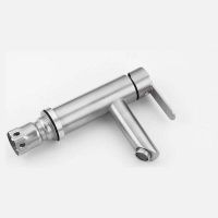 Смеситель для раковины Frap F10801 Сатин — фото 6, Смесители