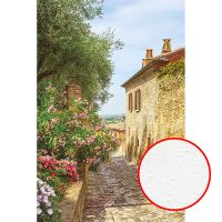 Фреска Ortograf Городской пейзаж 5120 Фактура бархат FX Флизелин (1,8*2,7) Бежевый/Зеленый/Голубой, Город/Пейзаж/Цветы — фото 1, Фрески