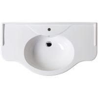 Раковина Azzurra Giunone 110 GIU200110/ALZA bi*1 Белая — фото 1, Раковины