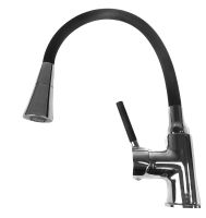 Смеситель для кухни Frap F4044 Хром Черный — фото 2, Смесители для кухни