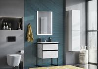 Товар: Тумба под раковину Roca Domi 60 A857458806 подвесная Белый глянец - фото 21 Тумба под раковину Roca Domi 60 A857458806 подвесная Белый глянец — фото 21, Мебель для ванной