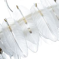 Люстра Artelamp Evie A4052SP-8SG Белая Золото матовое — фото 3, Люстры