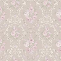 Обои Milassa Joli Joli4 001/1 Флизелин (1*10,05) Розовый/Бежевый, Орнамент/Цветы — фото 1, Обои для стен