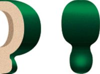 Угловой элемент Petracers Grand Elegance Ang Est London Verde LT AE 09 2,5x5 см — фото 1, Керамическая плитка