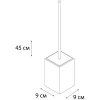 Товар: Ершик для унитаза Fixsen Gusto FX-300-5 Хром Бирюзовый - фото 2 Ершик для унитаза Fixsen Gusto FX-300-5 Хром Бирюзовый — фото 2, Ершики для унитаза