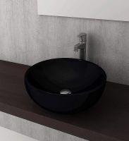 Товар: Раковина-чаша Bocchi Venezia 45 1119-005-0125 Черная глянцевая - фото 3 Раковина-чаша Bocchi Venezia 45 1119-005-0125 Черная глянцевая — фото 3, Раковины