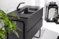 Товар: Тумба под раковину Boheme Armadi Art Vallessi 100 837-100-A mat подвесная Антрацит матовый - фото 5 Тумба под раковину Boheme Armadi Art Vallessi 100 837-100-A mat подвесная Антрацит матовый — фото 5, Мебель для ванной