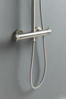 Душевая система Allen Brau Fantasy 5.11001-BN с термостатом Никель брашированный — фото 12, Душевые стойки