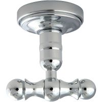 Двойной крючок Migliore Mirella 17243 Хром — фото 1, Крючки для полотенец