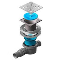 Душевой трап Pestan Confluo Standard 13000006 с решеткой — фото 1, Трапы для душа