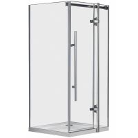 Душевой уголок Grossman GR-6090 190х90 профиль Хром стекло прозрачное — фото 1, Душевые уголки