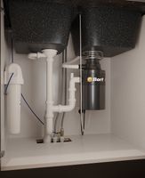 Кухонная мойка Domaci Бьелла DMC-15 арт-DMC-15-308 черная — фото 6, Кухонные мойки