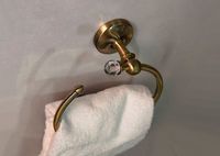 Полотенцедержатель Art&Max Antic Crystal AM-E-2680SJ-Br Бронза — фото 3, Полотенцедержатели