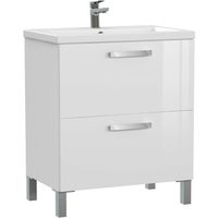 Тумба под раковину Cersanit Melar 70 64129 подвесная Белая — фото 1, Тумбы под раковину