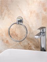 Товар: Кольцо для полотенец Ростовская Мануфактура Сантехники A1022 Хром - фото 7 Кольцо для полотенец Ростовская Мануфактура Сантехники A1022 Хром — фото 7, Полотенцедержатели