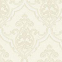 Обои Bernardo Bartalucci Giulia 84125-1 Винил на флизелине (1,06*10,05) Белый, Дамаск — фото 1, Обои для стен
