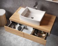 Раковина-чаша Ravak Formy 02 50 XJM01250000 Белая — фото 5, Раковины накладные