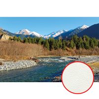 Фреска Ortograf Горы 30928 Фактура флок FLK Флизелин (4,1*2,7) Зеленый/Голубой/Коричневый, Горы/Пейзаж/Природа — фото 1, Фрески