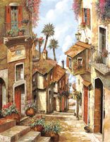 Товар: Фреска Ortograf Городской пейзаж живопись 11644 Фактура флок FLK Флизелин (2,1*2,7) Бежевый/Коричневый/Голубой, Город/Цветы/Живопись - фото 2 Фреска Ortograf Городской пейзаж живопись 11644 Фактура флок FLK Флизелин (2,1*2,7) Бежевый/Коричневый/Голубой, Город/Цветы/Живопись — фото 2, Фрески