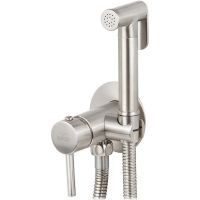 Гигиенический душ со смесителем Viko V-4925 Серебро — фото 1, Душевое оборудование. Душевая программа