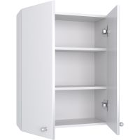 Подвесной шкаф Runo Кредо 60 00000000062 Белый — фото 2, Шкафы для ванной