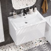 Товар: Тумба под раковину Aquaton Сохо 60 1A258001AJ010 подвесная Белая глянцевая - фото 5 Тумба под раковину Aquaton Сохо 60 1A258001AJ010 подвесная Белая глянцевая — фото 5, Тумбы под раковину