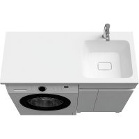 Товар: Тумба с раковиной Iddis Optima Home 110 R OPH11RDi95K Белый - фото 5 Тумба с раковиной Iddis Optima Home 110 R OPH11RDi95K Белый — фото 5, Тумбы с раковиной