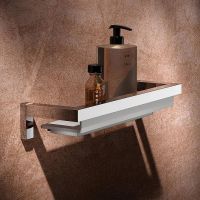 Товар: Металлическая полка Keuco Edition 90 19159010000 Хром - фото 3 Металлическая полка Keuco Edition 90 19159010000 Хром — фото 3, Полки для ванной и душа