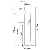 Товар: Смеситель для раковины beWash Photocell BWAM0BH808LR Хром - фото 2 Смеситель для раковины beWash Photocell BWAM0BH808LR Хром — фото 2, Смесители