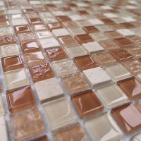 Мозаика Caramelle mosaic Naturelle 4 мм Olbia 30,5x30,5 см — фото 2, Мозаика