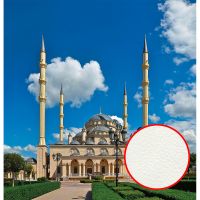 Фреска Ortograf Восток 30946 Фактура флок FLK Флизелин (2,6*2,7) Голубой/Бежевый, Архитектура — фото 1, Фрески