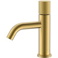 Смеситель для раковины Boheme Stick 121-MG.4 Золото матовое — фото 1, Смесители