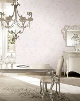 Обои Prima Italiana Monte Rosa 80671 Винил на флизелине (1,06*10) Серый/Желтый, Цветы/Орнамент — фото 2, Обои для стен