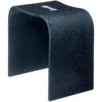 Стульчик для ванной Geralis T-B-V Черный с вырезом — фото 2, Сиденья