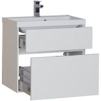 Товар: Тумба с раковиной Aquanet Латина 70 212835 подвесная Белая - фото 2 Тумба с раковиной Aquanet Латина 70 212835 подвесная Белая — фото 2, Тумбы с раковиной