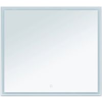 Зеркало Aquanet Nova Lite 90 242264 с подсветкой Белое — фото 1, Зеркала в ванную комнату