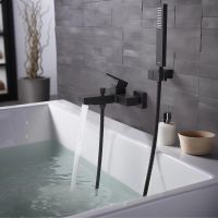 Смеситель для ванны Aquatek Либра AQ1649MB Черный матовый — фото 3, Смеситель для ванны