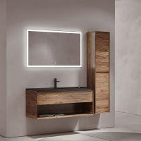 Тумба под раковину Sancos Marmi 1.0 120 MR1.0120ECH подвесная Дуб чарльстон — фото 16, Мебель для ванной