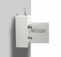 Тумба под раковину BelBagno Pietra Mini 46 R PIETRA MINI-460-1A-SO-BL-R подвесная Bianco Lucido — фото 5, Тумбы под раковину