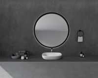 Раковина-чаша Abber Stein 60 AS2620 Белая матовая — фото 4, Раковины накладные