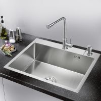 Кухонная мойка Ростовская Мануфактура Сантехники 60 MR-6050 Нержавеющая сталь — фото 3, Кухонные мойки