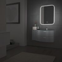 Товар: Зеркало Silver Mirrors Паллада 69 LED-00002242 с подсветкой с сенсорным выключателем и диммером - фото 5 Зеркало Silver Mirrors Паллада 69 LED-00002242 с подсветкой с сенсорным выключателем и диммером — фото 5, Мебель для ванной