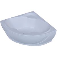 Акриловая ванна Aquatek Галатея 135х135 GAL135-0000022 без гидромассажа с фронтальной панелью с каркасом (разборный) со слив-переливом — фото 2, Ванны