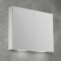 Товар: Зеркальный шкаф BelBagno SPC 90 SPC-2A-DL-BL-900 с подсветкой Белый - фото 2 Зеркальный шкаф BelBagno SPC 90 SPC-2A-DL-BL-900 с подсветкой Белый — фото 2, Мебель для ванной